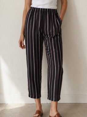 Brandy Melville Cropped Striped Pants